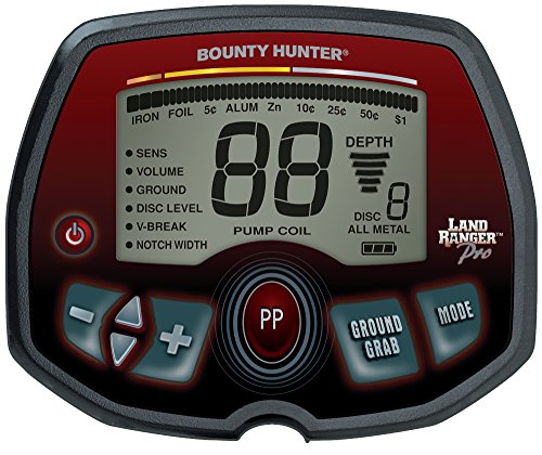 Bounty Hunter Land Ranger Pro Metalldetektor Metallsuchgerät mit 9-Segment-Zielobjekt-Identifizierung - 2