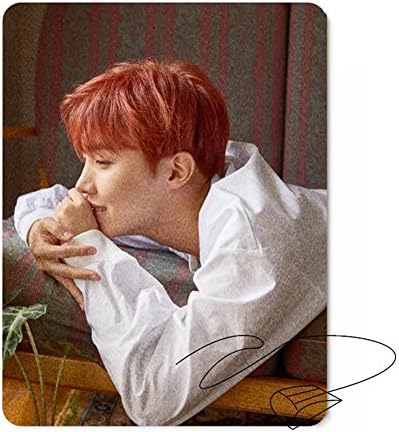 Loheag Clinor Bangtan Boys BTS Mouse Pad Mouse Pad Mouse Mat | Love Yourself | Jung Kook Jimin, V, Suga, Jin, Hope Rap Monster, Excellent Gift for the Army multicolour J-Hope 26 x 21 cm