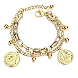 Material: acero inoxidable. MaryBoutik - Pulsera con Texto en inglés St Benedic