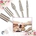 WayGo Mofun Variable Speed Rotary Detail Carver Deep Pink Electric Pen-Shape Nail Art File Drill + 6 Bits Acrylic UK plug