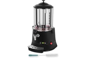 ‎ROYAL CATERING Royal Catering Kakaodispenser Heiße Schokolade Maschine RCSS-10 ECO (10 L, 440 W, 30-90 °C, BPA-frei, digitales Kontrolldisplay)