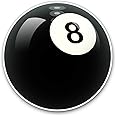 Vinyl Stickers (Set of 2) 20cm - 8 Ball Pool Snooker #3004
