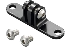 Cestbon Soporte de sillín de bicicleta para interfaz GoPro compatible con Trek Bontrager Verse Aeolus Series Combo Mount