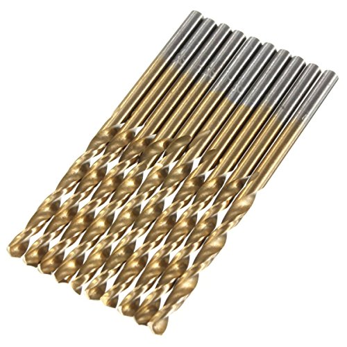 Raysen HSS Bohrer Set 99 tlg.Titanium Metallbohrer Spiralbohrer Handspiralbohrer 1.5mm – 10mm - 3
