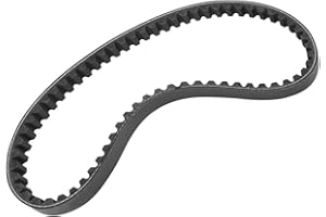 F FIERCE CYCLE 17.7x681-32 gefaltet frei gummierter Antriebsriemen für Motorrad Schwarz