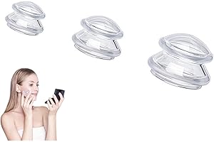 DFSUCCES Cupping Therapy Set, 3 Cups Anti Cellulite Massage Cup,Acupoint Cupping Therapy Sets Portable,Silicone Cupping Cup,for Muscle and Joint Pain Relief Physical Therapy