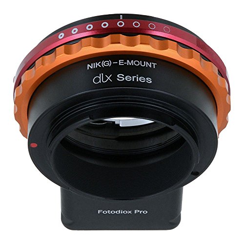 Fotodiox DLX Series Adaptateur  Nikon G Lens  including     AI  AI AF-S  AF de d  etc  to Sony E-mount adaptateur de support Camera       For Sony Alpha E-mount photo Fujifilm  APS-C   Full Frame Such AS NEX-7      x3b1     5100      x3b1     7R II 