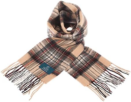 Pure New Wool Scottish Tartan Scarf