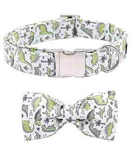 ARING PET Bowtie Dog Collar, Dog Collar with Bow, Adjustable Collars for Small Medium Large Dogs