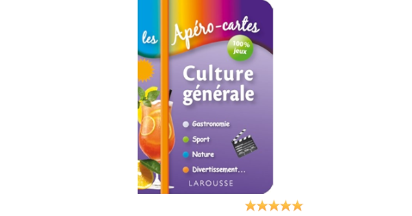 Amazon Fr Apero Cartes Culture Generale Collectif Livres