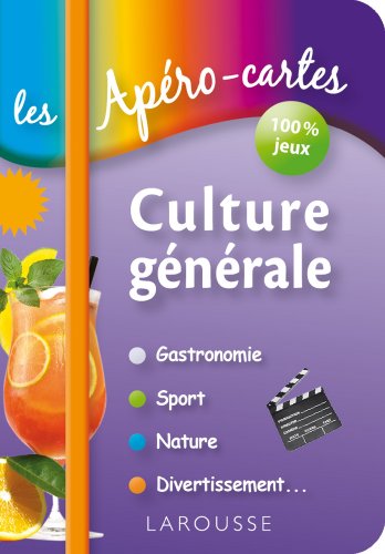 Apéro-cartes Culture Générale Apéro-cartes Culture Générale