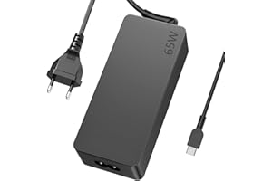 SUNYDEAL 65W HP Ladekabel Laptop USB C Ladegerät Netzteil für HP Dell Lenovo Thinkpad ASUS Acer Huawei Samsung Surface MacBook Type C Charger mit PD 3.0 QC Schnellladegerät