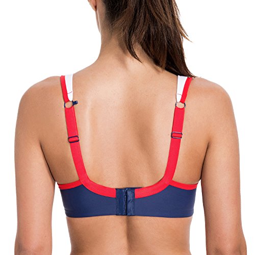 SYROKAN Damen Extreme Control Sport BH – Multi-Rücken,Mit Bügel Und Einlagen - 2
