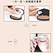 ROPALIA Quick Eyebrow Stamp Seal With Eyebrow Stencils Brush Powder Eyebrow Kit Dark Brown