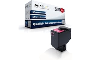 ‎PRINT-KLEX GMBH & CO.KG Print-Klex Alternative XXXL Tonerkartusche Kompatibel für Lexmark C 2132 XC 2100 Series XC 2130 XC 2132 24B6009 Magenta Rot - Office Plus Serie