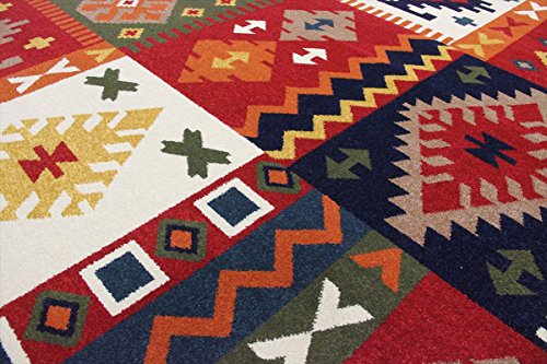 PERSIAN LARGE TRADITIONAL ORIENTAL KOKAB MULTI 225X150 CM 7.4X4.9 FT MODERN RUG CARPET
