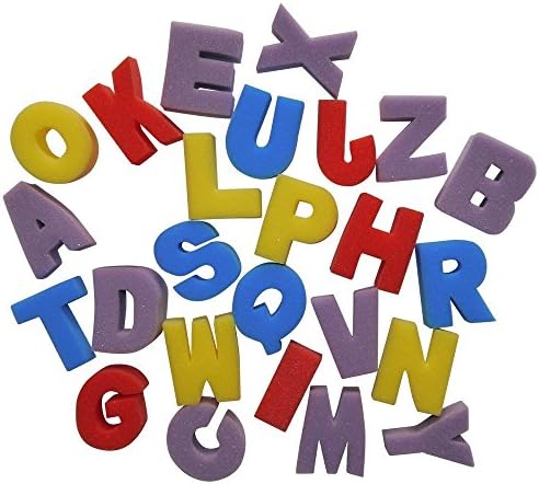 Foam Dabbers & Shapes Upper Case Letters of The Alphabet, Perfect for Pre-School, Nursery, at Home