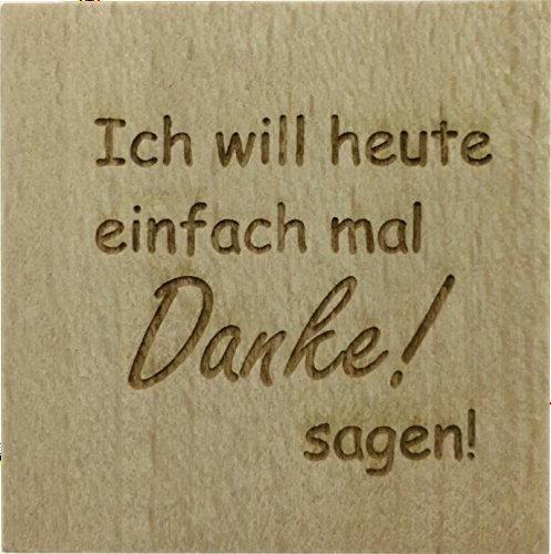 Holzwürfel für die Mama mit liebevollen Sprüchen eingraviert – Muttertag Geschenk - 4