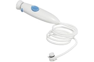 Liamostee Waterpik Irrigador, Manija plástica estándar irrigador bucal Accesorio de Limpieza Bucal Compatible para Waterpik Wp-100 Wp-900