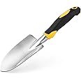 Sufang Garden Trowel Hand Shovel Stainless Steel Shovel for Planting Transplanting Weeding Moving (Smooth)