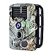 Produktbild AUCEE Tracker Wildkamera Fotofalle 16MP 1080P FHD 120°Breite Vision Infrarote Jagdkamera, 20m Nachtsicht 0.2s Trigger-Zeit Wildlife Kamera Wasserdichte IP56 Überwachungskamera mit 2.4" LCD Display