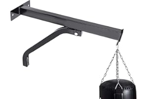 lahomie Soporte de Saco de Boxeo, Boxeo Pared Soporte de Alta Resistencia Saco de Boxeo Soporte de Pared Soporte de 100 kg con Tornillos y Pernos de Montaje de Colgante Accesorio