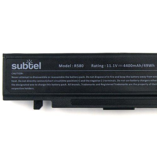 subtel® Qualitäts Akku für Samsung 300V3A / NP300V3A / 305V5A / NP305V5A / 300E5A / NP300E5A (4400mAh) AA-PB9NC6B - 4