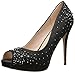 Produktbild Glitter Peeptoe Pumps schwarz (40)