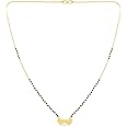 Malabar Gold & Diamonds Yellow Gold Mangalsutra for Women 22k | Gold Mangalsutra 22kt (916) BIS Hallmark Original Gold for Birthday Anniversary & Diwali Gift | Short Mangalsutra for Women Gold
