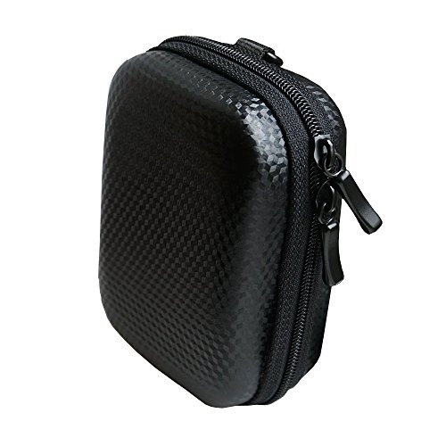 Sac de rangement    coque rigide pour appareil photo compact - Convient pour appareils Lumix  Powershot  Ixus  Coolpix  Cybershot