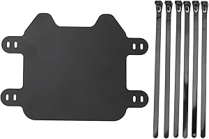 Culnflun Kennzeichenhalter Motorrad für Sur Ron X/S Talaria Sting X3/MX3/MX4 Elektrofahrrad, Motorrad Nummernschild schwarz matt, Vorne Nummernschildhalter montagefreundlich Nummernschildhalterung