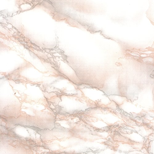 Venilia 53360 Klebefolie Marmor, PVC, rosa, 45 x 200 x 0,1 cm