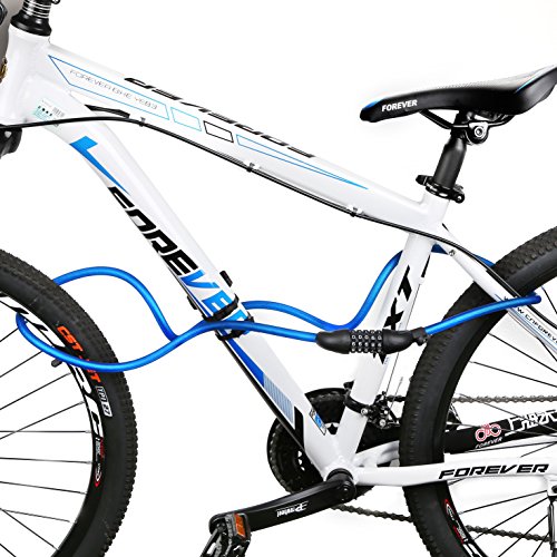 Inbike Kabelschloss Spiral für Fahrrad 180 cm / 12 mm - 4