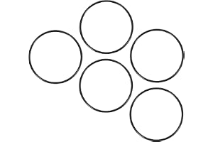 QUARKZMAN 5 stycken nitrilgummi O-ring för tätningsanslutning 110 mm x 100 mm x 5 mm för kran rörmokare reparation tätning an