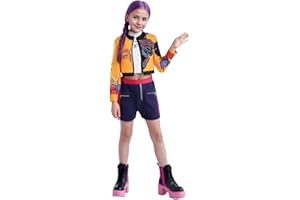 Atorcher Girls Costumes Pop Singer Cosplay Coat Top Shorts Costume Dance Stage Outfit Set for Girls