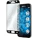 Produktbild PhoneNatic 1 x Glas-Folie klar Full-Screen schwarz kompatibel mit Samsung Galaxy S7 - Panzerglas für Galaxy S7