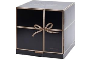 Riviera Maison Adventskalender 7-Tage, Heimdekoration, Weihnachten, Weihnachtsdekoration, Geschenktipp, Komplettes Deko-Set - 7 Days Till Christmas - Schwarz