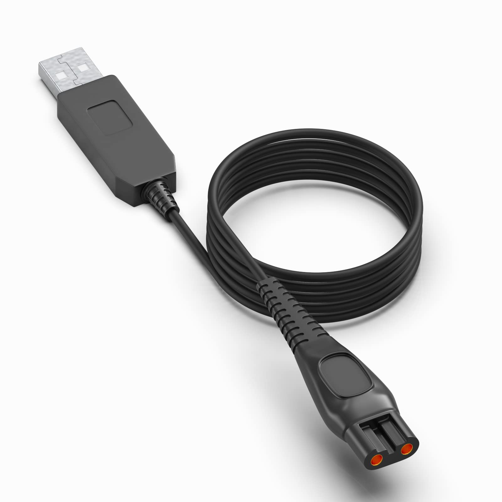 Lapster 15v ultra fast USB charging cable compatible with most philips trimmer, shavers, body groomers & multi grooming models (Replacement for HQ8505 Charger