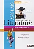 Discovering Literature 1re / Terminale série L