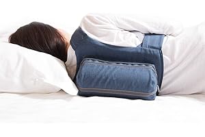 WoodyKnows 2023 Zaino da dormire laterale recentemente aggiornato│ Soluzione anti-russare│ Allenatore di posizione del sonno per un sonno confortevole│ Abbinamento migliore per il vostro corpo(L)