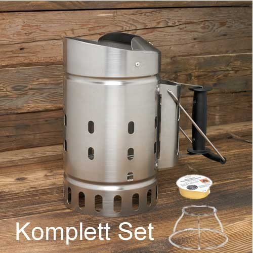 Preisvergleich Produktbild Rösle Edelstahl Anzünd Komplettset