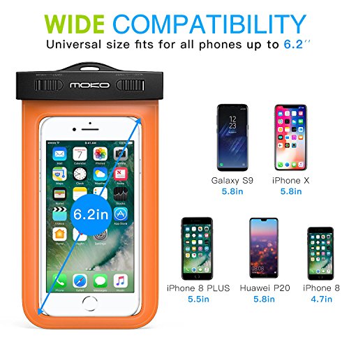 MoKo 3296319  6  funda a bolsa naranja funda para m  vil