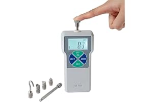 Beslands SF-500 Digital Force Gauge Push and Pull Tester Dynamometer Pressure LCD High Precision Thrust Meter Measuring Instruments Simple Portable (2N-500N)