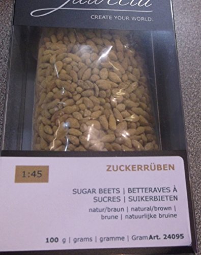 Preisvergleich Produktbild Juweela 24095 Zuckerrüben einzeln - natur / braun 100 g