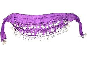 ROPA DE ARABIA Pañuelo de Monedas de Danza del Vientre Especial Infantil