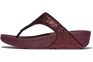 Fitflop Women's Lulu Crinkled-shimmer Toe-post SandalsSandal