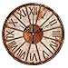 Produktbild Vintage Wanduhr/Wanduhr mit römischer Ziffer, leise runde dekorative Uhr, geeignet für Wohnzimmer, Schlafzimmer, Küche