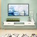 Produktbild Eeayyygch Schwebendes Regal für Fernseher, Wandmontage, für DVD-Player, Kabelbox, Router, Fernbedienung, Spielkonsole, Weiß