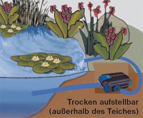 T.I.P. Filter- und Bachlaufpumpe BPF 8000 E, bis 8.000 l/h Fördermenge - 3