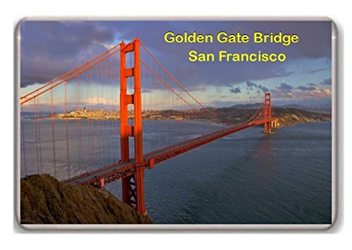 San Francisco/Golden Gate Bridge/fridge/magnet - Kühlschrankmagnet